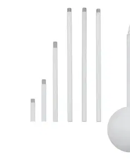 Predlžovacie káble Eglo 92288 - Kryt kábla EXTENTION biela 92288