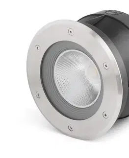 Záhradné lampy FARO Barcelona FARO 70587 - LED Vonkajšie nájazdové svietidlo SURIA-24 LED/24W/230V IK08 IP67 70587