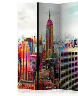 Paravány Paraván Colors of New York City Dekorhome