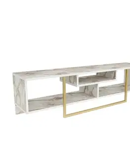 TV stolíky TV stolík Asal 150 - Gold, Ephesus