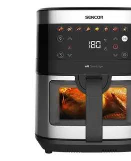 Predlžovacie káble Sencor horkovzdušná fritéza 9 l, 1700 W, čierna/matný chróm 41023369