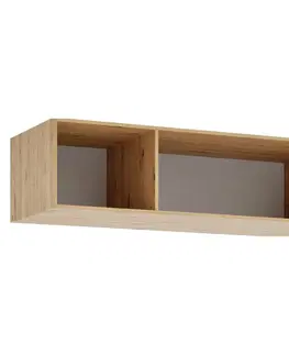 Šatníkové skrine KONDELA Kreo 150 korpus nadstavca dub artisan