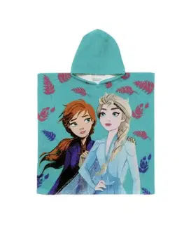Osušky pre bábätká Detské pončo Frozen 60x120cm Setino Tiahome