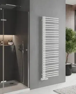 Radiátory do kúpeľne MEXEN - Neptún vykurovací rebrík/radiátor 1600 x 500 mm, 662 W, biela W101-1600-500-00-20