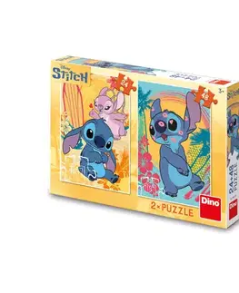 Do 99 dielikov ZAMILOVANÝ STITCH 24+48 Puzzle