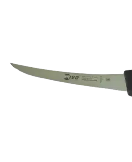 Kuchynské nože IVO Vykosťovací nôž IVO Progrip 15 cm Curved Semi flex - čierny 232003.15.01