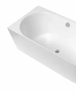 Vane Voľne stojaca vaňa SAT Vision 160x75 cm akrylát ľavá SATVVI1600L SATVVI1600L
