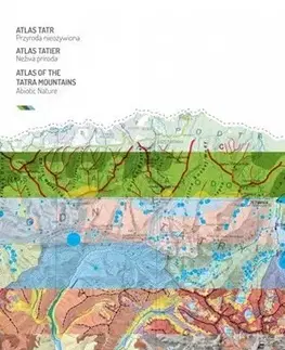 Atlasy sveta, rodinné atlasy Atlas Tatier - Atlas Tatr - Atlas of the Tatra Mountains