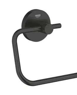Svietidlá GROHE 412002430 - Držiak toaletného papiera START 119 × 44 mm čierny 412002430