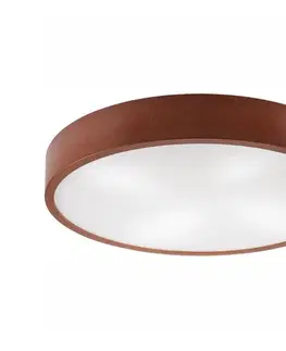 Svietidlá  Stropné svietidlo NATURAL 4xE27/60W/230V ø 57,5 cm borovica/hnedá LD-PD-6.13 RUSTIK