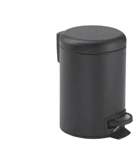 Svietidlá Gedy - Odpadkový kôš POTTY 5 l Tiché dovieranie matná čierna 330914