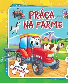 Leporelá, krabičky, puzzle knihy Práca na farme, 2.vydanie