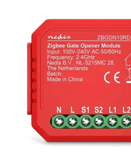 LED osvetlenie  ZBGDN10RD - Inteligentný spínač garážových vrát SmartLife Zigbee Tuya ZBGDN10RD