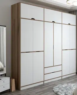 Šatňové skrine Šatníková skriňa Elina - 8914