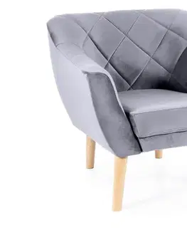 Kreslá Kreslo KARO 1 VELVET buk Signal