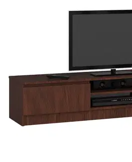 TV stolíky Moderný TV stolík ROMANA160, wenge
