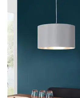 Svietidlá Eglo 31601 - Luster na lanku MASERLO 1xE27/60W/230V 31601
