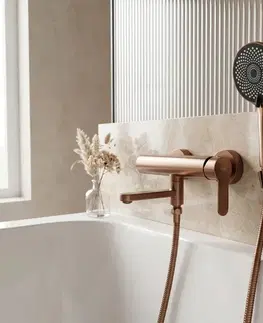 Kúpeľňové batérie REA - Vaňová batéria Arcos Brushed Copper REA-B6981