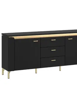 Všetky produkty TV stolík Norica LAZF01 U114 2D3S čierna