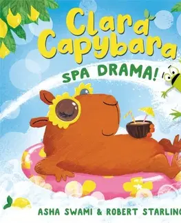 Leporelá, krabičky, puzzle knihy Clara Capybara - Asha Swami