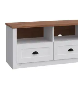 TV stolíky KONDELA Provance tv stolík sosna andersen / dub lefkas