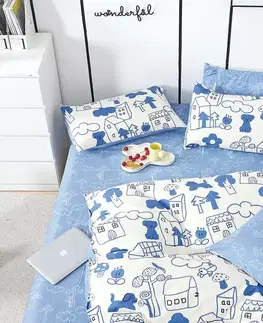 Posteľná bielizeň bavlnená saténová Posteľná bielizeň bavlnená saténová ALBS-M0016B 140x200 Lasher