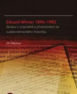 História Eduard Winter 1896-1982 - Jiří Němec