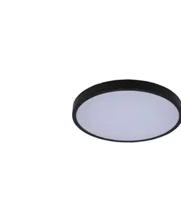 Svietidlá Rabalux 71437 - LED Kúpeľňové stropné svietidlo ALENZO LED/24W/230V IP44 čierna 71437