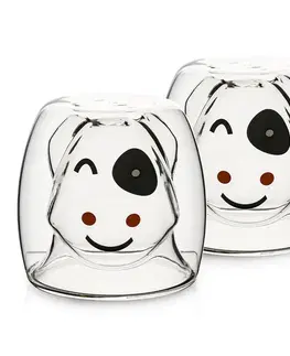 Hrnčeky a šálky 4Home Termo pohár Hot&Cool Happy Cow 210 ml, 2 ks