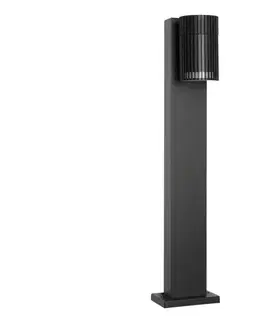 Záhradné lampy  Vonkajšia lampa LANTHEA 1xGU10/11W/230V IP44 50 cm čierna LM-LO-1.3/50