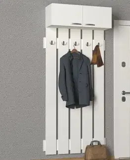 Vešiaky QUIDY závesný vešiak, biela
