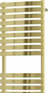 Radiátory do kúpeľne MEXEN - Bachus vykurovací rebrík/radiátor 1600 x 500 mm, 659 W, zlatá W109-1600-500-00-50