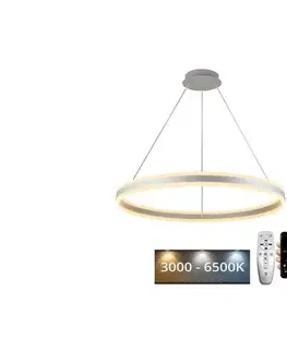 Svietidlá  LED Stmievateľný luster na lanku LED/110W/230V 3000-6500K + diaľkové ovládanie J4316/S