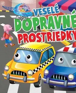 Leporelá, krabičky, puzzle knihy Veselé dopravné prostriedky