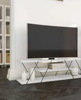 TV stolíky TV stolík Canaz v2 - White, Black