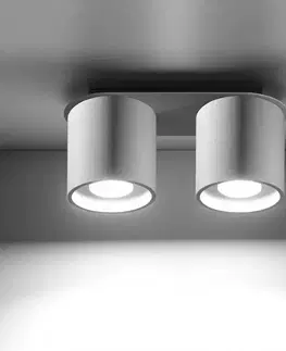 Vnútorné osvetlenie Stropná Lampa Orlando 2 WHITE A-056