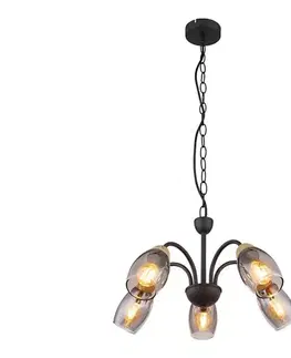 Svietidlá Globo 60297-5H - Luster na reťazi GERLY 5xE14/25W/230V 60297-5H