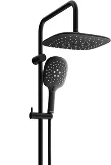 Sprchy a sprchové panely MEXEN/S - X22 čierna sprchový stĺp 798222291-70