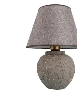 Lampy  Stolná lampa RAMZES 1xE27/40W/230V hnedá 687HMY2401