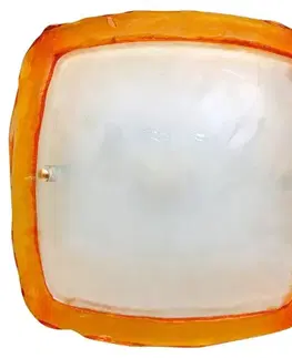 Stropná svetla BORGO Stropná lampa 30 oranžová 1X60W E27 AKCIA