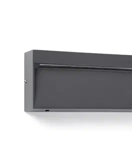 Svietidlá FARO Barcelona FARO 71966- LED schodiskové svietidlo DUNE LED/6W/230V 2200/2700/3200/4000K IP65 antracit 71966