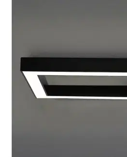 Svietidlá  LED Stropné svietidlo LED/100W/230V 3000/4000/6500K 80x80 cm čierne CL7532