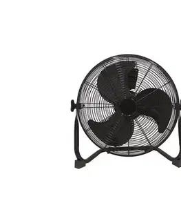 Ventilátory Eurolamp Podlahový látor 90 W / 230 V, Ø 40 cm, čierny 300-21502