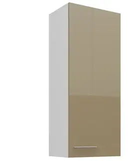 Kuchynské skrinky visiace Skrinka do kuchyne Lara cappucino 45G-108 1F