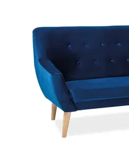 Pohovky a gauče Dvojmiestna pohovka NORDIC 2 VELVET Signal