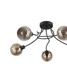 Svietidlá Eglo 39691 - Prisadený luster CREPPO 5xE14/40W/230V 39691