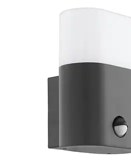 Záhradné lampy Eglo 97316 - LED vonkajšie nástenné svietidlo so senzorom FAVRIA LED/11W/230V IP44 97316