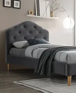 Postele Posteľ CHLOE VELVET 90 Signal