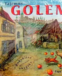 Leporelá, krabičky, puzzle knihy Tajemný Golem - Lucie Seifertová
