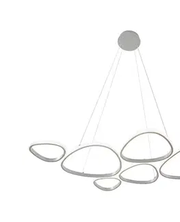 Svietidlá Viokef Lighting LED luster na lanku HELIX LED/61W/230V strieborný 4316200